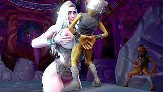 3d hentai, three-ways, 3d animation