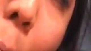 Sultry Brunette Babe Fingers Wet Pussy and Sucks Throbbing Cock