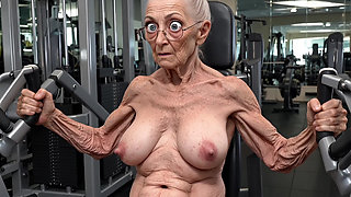 Old Ladies in the Gym