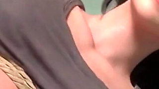 Broken Pregnant Slut Tied in Public Restroom - Smoking & Begging to Be Fucked