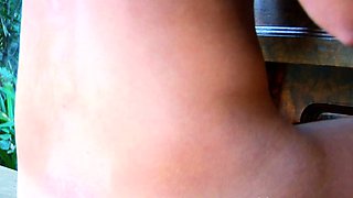 Ex wifey blonde homemade solo masturbation fun