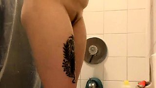 Cute curly brunette solo webcam masturbation