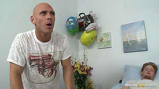 Doctors Adventures - Johnny Is Visiting His Friend in the Hospital When Courtney the Nurse Catches His Attention
