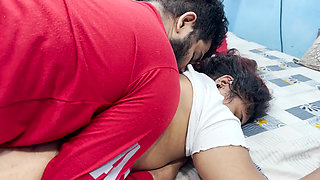 Step Sister and Step Brother Part 2, Step Sister Ass and Pussy Lick by Step Brother in 69 Position