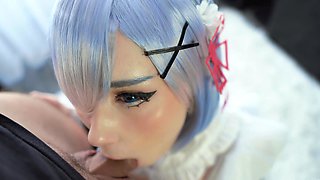 MV Sweetie.Fox Sexy.Maid.Rem.Sucks Hard.Fucks.Subaru