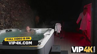 Vip4k. they used the pool as they sated