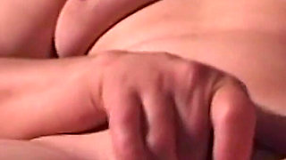 Threesome with to men she like drinking the cum at the end