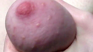 Titplay with Squeezing My Small Tits and Nipples