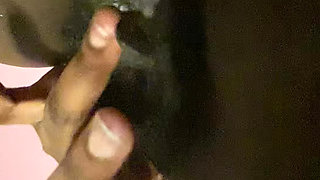 Juicy Wet Solo Ebony Pussy Play (Dirty Talk)