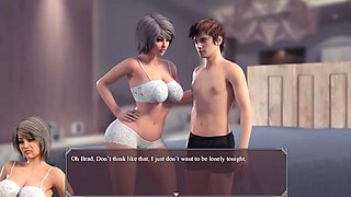 Milf with big boobs brings the fun in a wild hentai experience