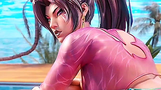 Rough Vacation Creampie: Stinky Pussy & Ass Destroyed by Huge Black Monster Cock