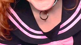 Sexy amateur girl striptease webcam