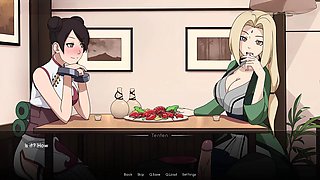 Hentais, foot jobs, showing boobs