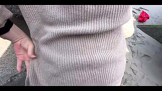 First Outdoor Sex in Complete Privacy