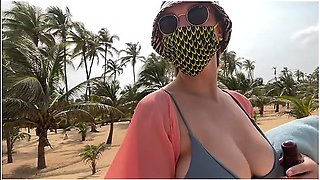 Walking On The Beach Bottomless