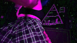 Stacked brunette goes solo toys and masturbation