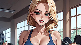 Gooning Day at the Gym (anime )