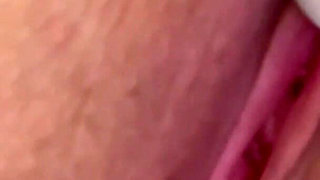 Close up Pussy Squirting with Clit Sucking Toy