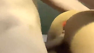 Blonde Adeline Murphy in Hot Lingerie Fucks Her Step Brother and Lets Him Cum on Her Stockings