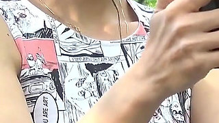 Flashing My Pussy in the Woods