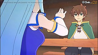 Kazuma Fucks Aqua Challenge