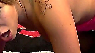 Ani Black Fox in Wild Ggg Blowbang - Face Drenched in Cum