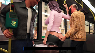 Yasmin Fucked By Group Of Strangers In Public Bus Sex