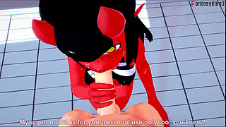 Meru the succubus Bikini POV sex