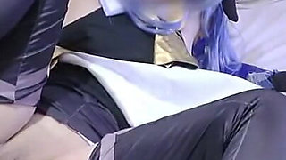 Office Lady Baker Weekend Cosplayer Ganyu Themed Hardcore Sex Climax