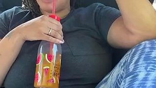 SEXY Ebony amateur is picked up and paid for sex
