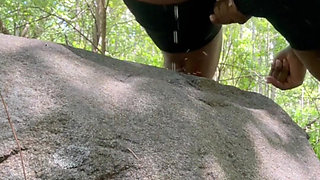 Outdoor Desperate Pissing Compilation