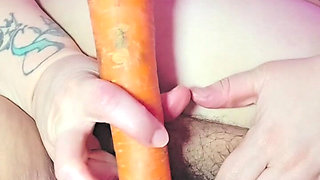 It doesn't have to be Easter to Enjoy a Carrot pt 2. The insertion