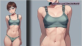 Rebecca Chambers Got Her Panties Wet And Then Ripped Them Against His Dick!