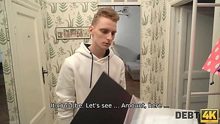 Debt4k. fellow fucked wifey letting debt collector drill her tight fuckholes