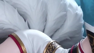Ahri League of Legends Animated Hentai Anal