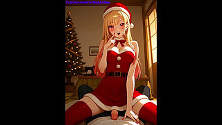 Marin Kitagawa New Year Cosplay Fuck - AI Generated Hentai