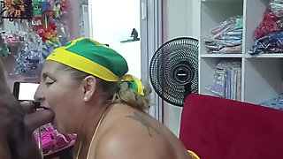 Brazilian cock swallower