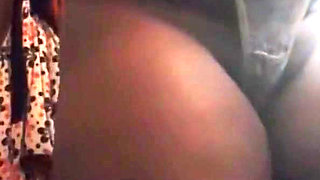 African BBW from college asks for dick and shows the horny