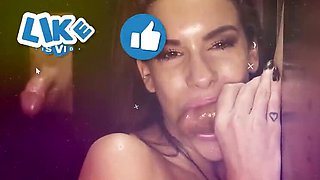Gloryhole Secrets: Lola Valentine Swallows Huge Loads