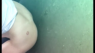 Wife Takes Cumshots in Her Mouth at Gloryhole! Bukkake Creampie