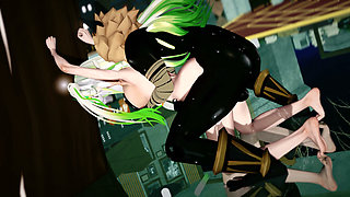 Genshin Impact - Dendro Archon Rukkhadevata X Hilichurl Sex - 3D Hentai Animations