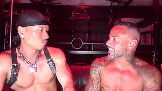 First Time Fisting Video with Cagedjock Part 1 Interview and Fisting, Nipple Play Butt Plug, Massage Machine and Pegging