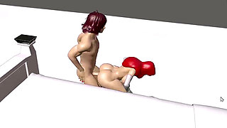 3D Animation - Driven 3D Adult Sex Animation