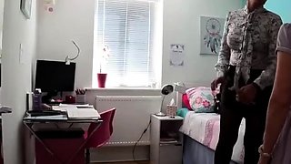 Blonde fetish slut spanked with passion