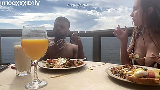 Troy Craves BBC Passion With Tease Bikini Fire