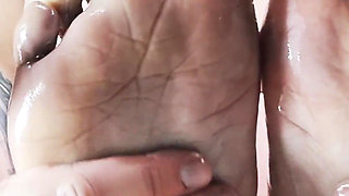 Oiled Feet Asmr Slow Sole POV & Deep Whisper Tease