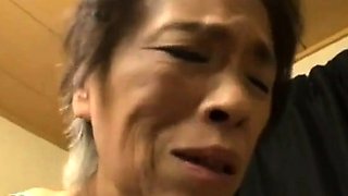 Skinny Japanese Granny's Orgasmic Adventure