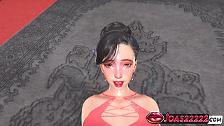 Sexy Shungiku Pantyhose 3D Hentai - Big Tits Play Moans, Pussy Licking Until Wet & Anus Fingering Squirt