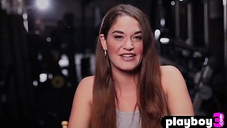 Red-hot COUGAR Noelle Rose sensuous posing sesh after scorching striptease sesh