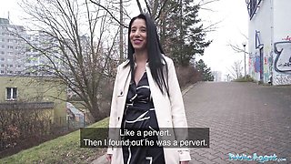 Beautiful Wild Nicol - reality clip - Public Agent
